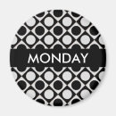 Recherche de noir blanc géométrique magnets Moderne