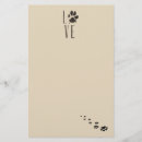 Recherche de empreintes de pattes de chat papier à lettre Empreinte de patte