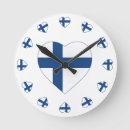 Recherche de drapeau de la finlande horloges Finlandais