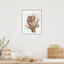 Recherche de aquarelle hibou art Faune