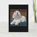 Recherche de coton de tulear vœux cartes Chien