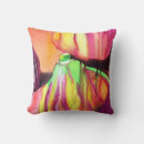 Recherche de peinture originale coussins Vert