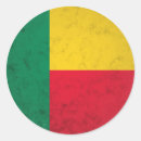 Recherche de le bénin autocollants Drapeaux du monde