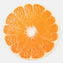 Recherche de fruits oranges autocollants Agrumes