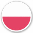 Recherche de la pologne autocollants Drapeau