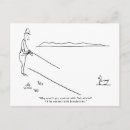 Recherche de pêcheur drôle cartes postales Lac
