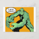 Recherche de de bande dessinée cartes postales Monstre