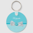 Recherche de aqua et blanc porteclés Girly