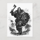Recherche de vikings cartes postales Guerrier
