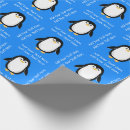 Recherche de pingouin papier cadeau Drôle