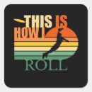 Recherche de frisbee autocollants Rétro