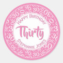 Recherche de numéro 30 autocollants Pour tous