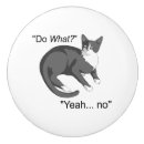 Recherche de chat drôle boutons et poignées de porte Félin