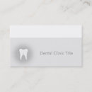 Recherche de médecin dentaire cartes visite Odontologie