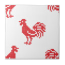 Recherche de ferme animaux carreaux Rouge