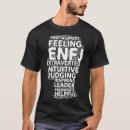 Recherche de personnalité tshirts Enfj