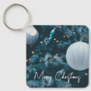 Recherche de flocon de neige porteclés Bleu