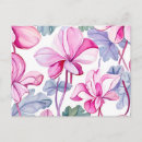 Recherche de cyclamen cartes postales Blanc
