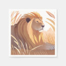 Recherche de roi lion serviettes Nature