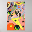 Recherche de oeil abstrait posters Psychédélique