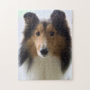Recherche de shetland sheepdog puzzles Étagère