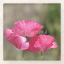 Recherche de coquelicot dessous de verres Fleurs
