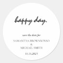 Recherche de minimaliste mariage autocollants Propre