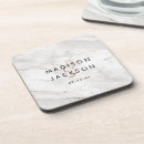 Recherche de marbre blanc moderne dessous de verres Chic