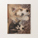 Recherche de chiens traîneau puzzles Mignon