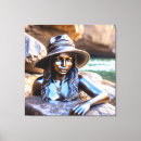 Recherche de bronze impressions sur toile Statue