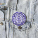 Recherche de contour badges Fleur de vie