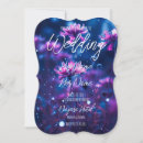 Recherche de violet foncé mariage invitations Fleurs violettes