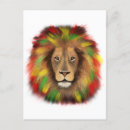Recherche de lion de rasta cartes postales Jamaïque