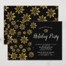 Recherche de dîner de vacances invitations Flocons de neige