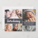 Recherche de garçon de faire part de naissance invitations Collage photo