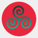 Recherche de païen autocollants Triskele