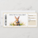 Recherche de lapin 10x23 invitations Mignon