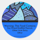 Recherche de allergies alimentaires autocollants Arachide