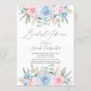 Recherche de modern chic bridal shower invitations Bleu