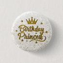 Recherche de princesse badges Parties scintillant