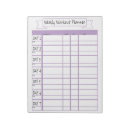 Recherche de planificateur hebdomadaire blocsnotes Pastel