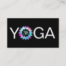 Recherche de lotus om cartes visite Moniteur de yoga