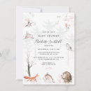 Recherche de bois rustique baby shower invitations Aquarelle