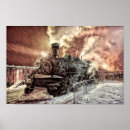 Recherche de vieux train posters Trains