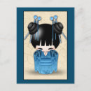 Recherche de poupée kokeshi cartes postales Japonais