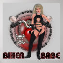 Recherche de babe posters Biker