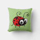 Recherche de pois rouge coussins Mignon