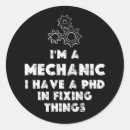 Recherche de mécanicien autocollants Outils