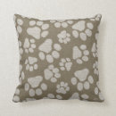 Recherche de empreinte de patte coussins Animal