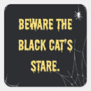 Recherche de chat halloween autocollants Pour elle